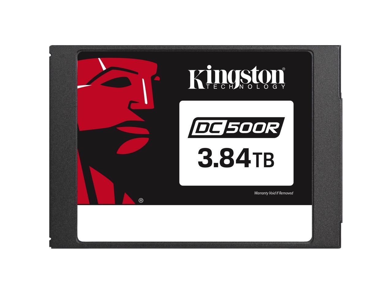 Kingston - SEDC500R/3840G - Kingston Enterprise SSD DC500R (Read-Centric) 3.8TB - 0.5 DWPD - 3504 TB TBW - 555 MB/s