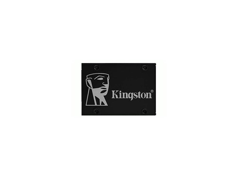 Kingston KC600 - Solid state drive - encrypted - 2 TB - internal - 2.5" - SATA 6Gb/s - 256-bit AES-XTS - Self-Encrypting
