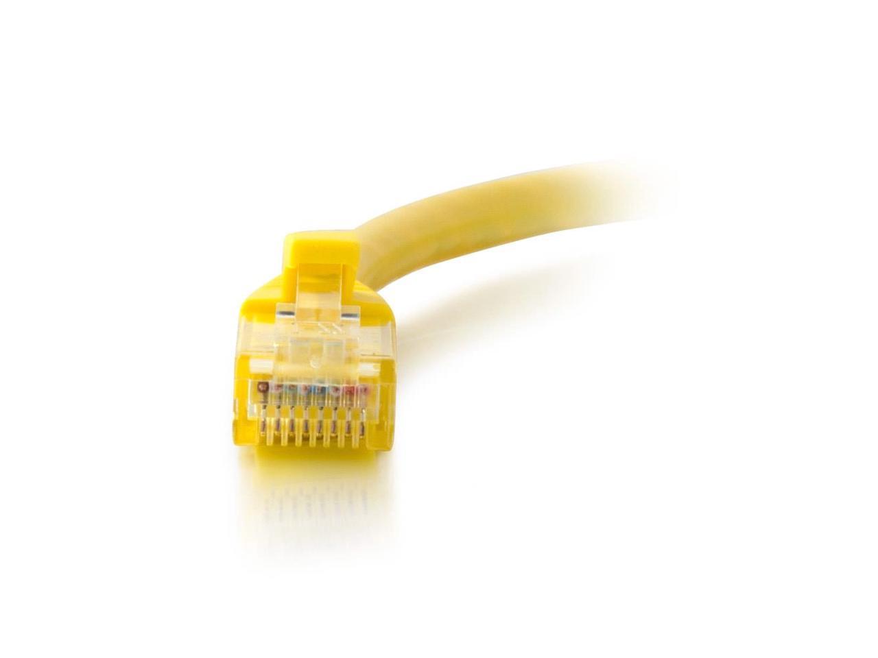 C2G 50742 2 ft. Cat6a Snagless Unshielded (UTP) Ethernet Network Patch Cable - Yellow