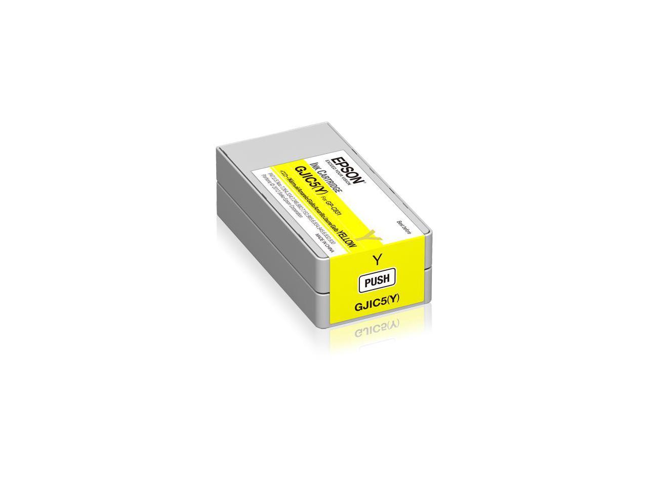 EPSON C13S020566 CONSUMABLES YELLOW CJIC5(Y) INKJET CARTRIDGE RESTRICTED TO COLORWORKS PARTNERS ONLY COLORWORKS C831 COMPATIBLE PRICED PER CARTRIDGE