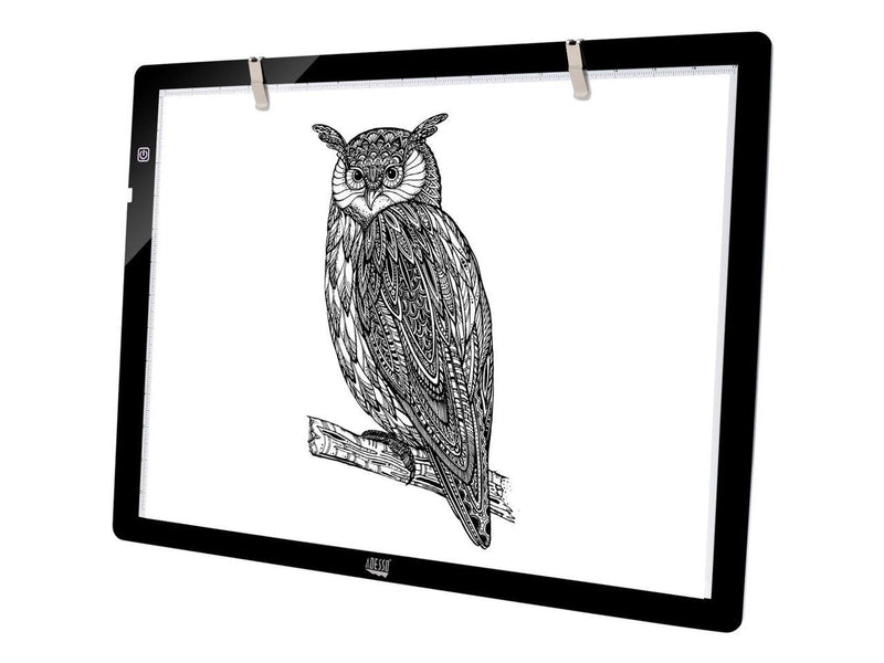 ADESSO CYBERPAD P2 12X17IN LED LIGHT TRACING PAD