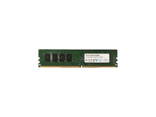 V7 - V72130016GBD - V7 16GB DDR4 PC4-21300 - 2666MHZ 1.2V DIMM Desktop Memory Module - V72130016GBD - 16 GB -