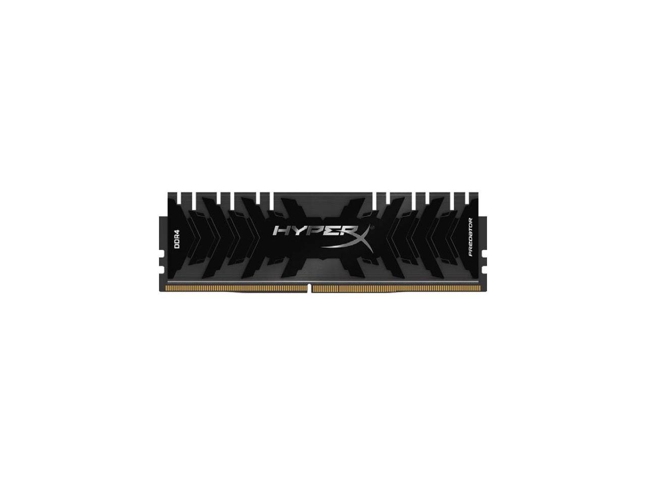 HyperX Predator Black 64GB kit 3600MHz DDR4 CL17 DIMM XMP Desktop PC Memory (HX436C17PB3K4/64)