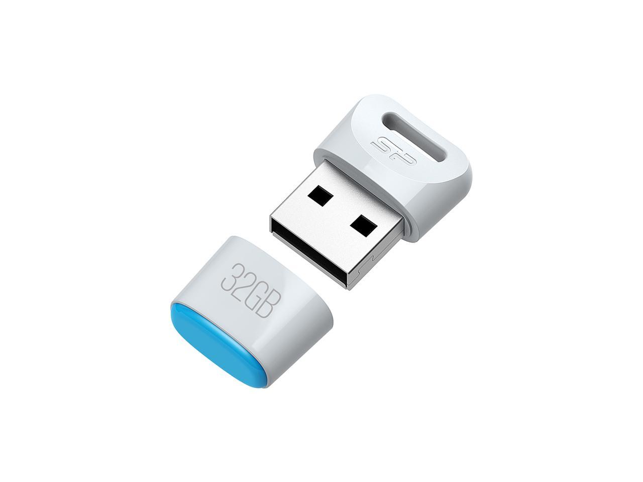 Silicon Power Touch T06 32GB USB 2.0 Flash Drive White