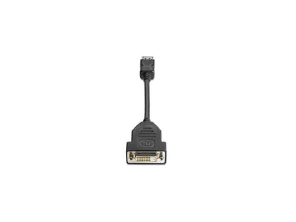 HP - DVI cable - DisplayPort (M) to DVI-D (F) - 7.5 in Video Cable