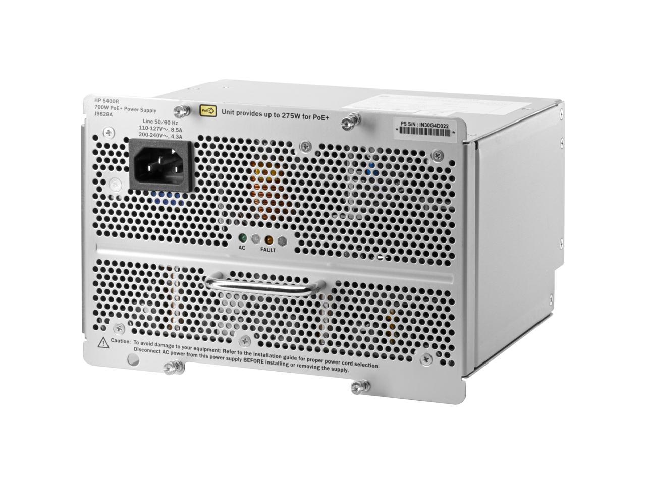 HP - Power supply ( plug-in module ) - 700 Watt - for HP 5406R, 5406R zl2, 5412R