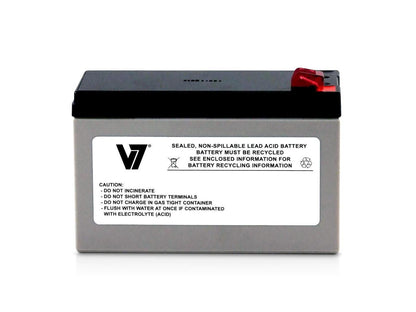 V7 RBC2-V7 V7 RBC2-V7 UPS Replacement Battery for APC - 12 V DC - Lead Acid - Leak Proof/Maintenance-free - 3 Year Minimum Battery Life - 5 Year Maximum Battery Life