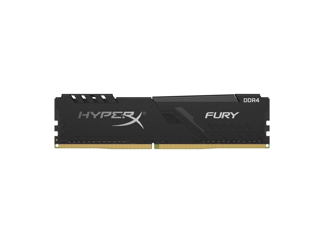 HyperX FURY 4GB 288-Pin DDR4 SDRAM DDR4 2400 (PC4 19200) Desktop Memory Model HX424C15FB3/4