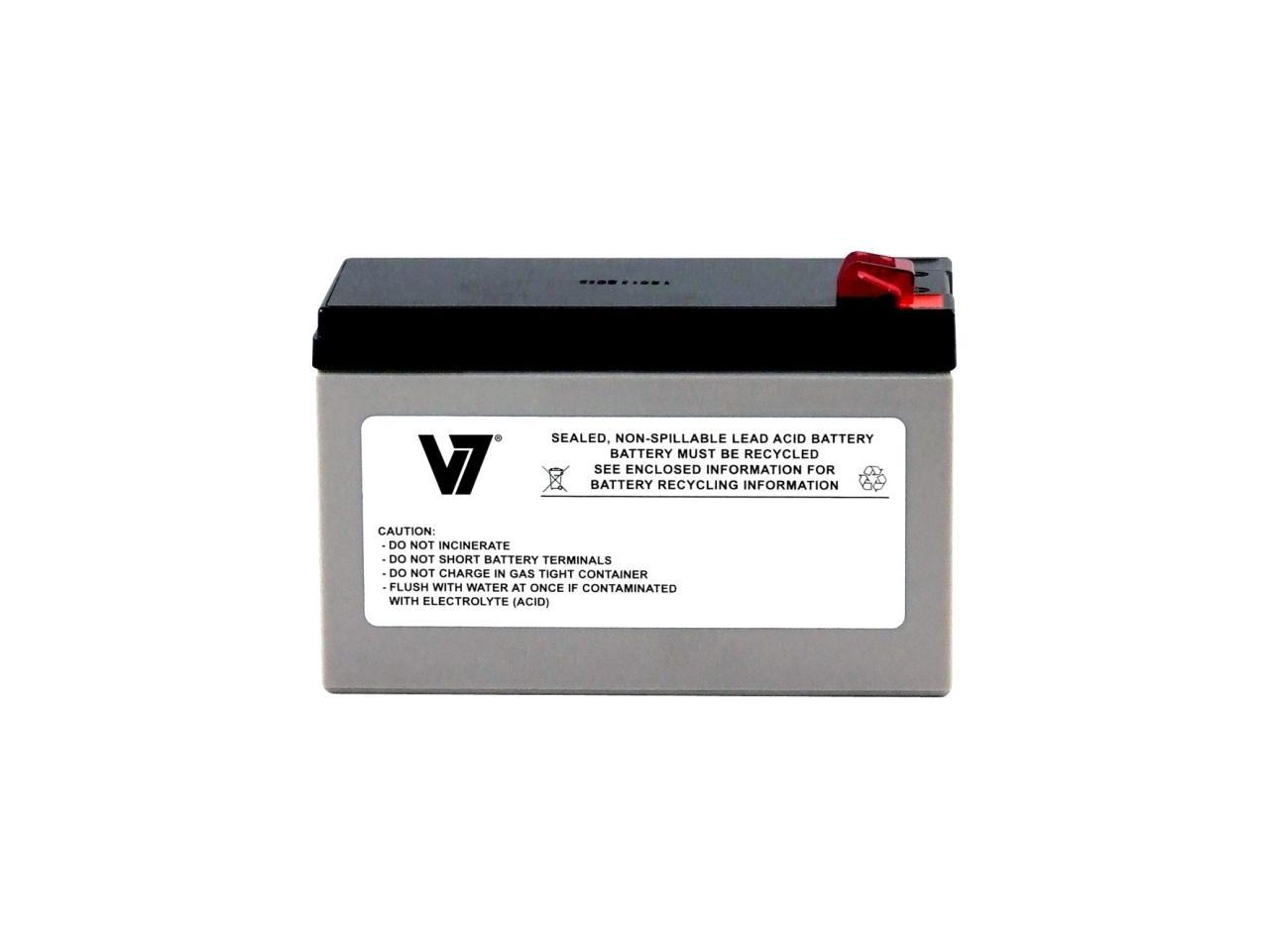 V7 RBC2-V7 V7 RBC2-V7 UPS Replacement Battery for APC - 12 V DC - Lead Acid - Leak Proof/Maintenance-free - 3 Year Minimum Battery Life - 5 Year Maximum Battery Life