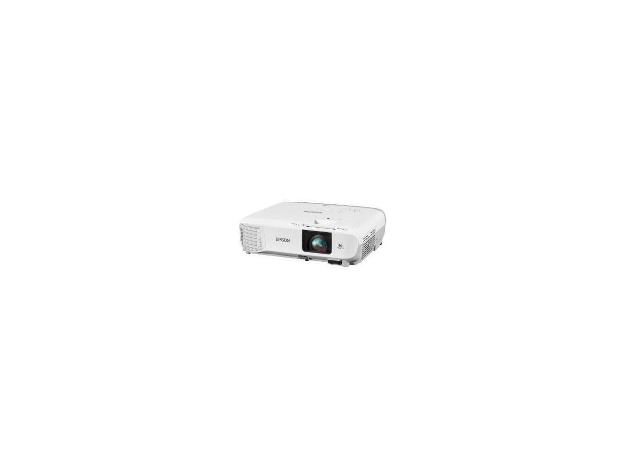 Epson PowerLite W39 WXGA 3LCD Widescreen Classroom Projector 3500 lumens, V11H856020