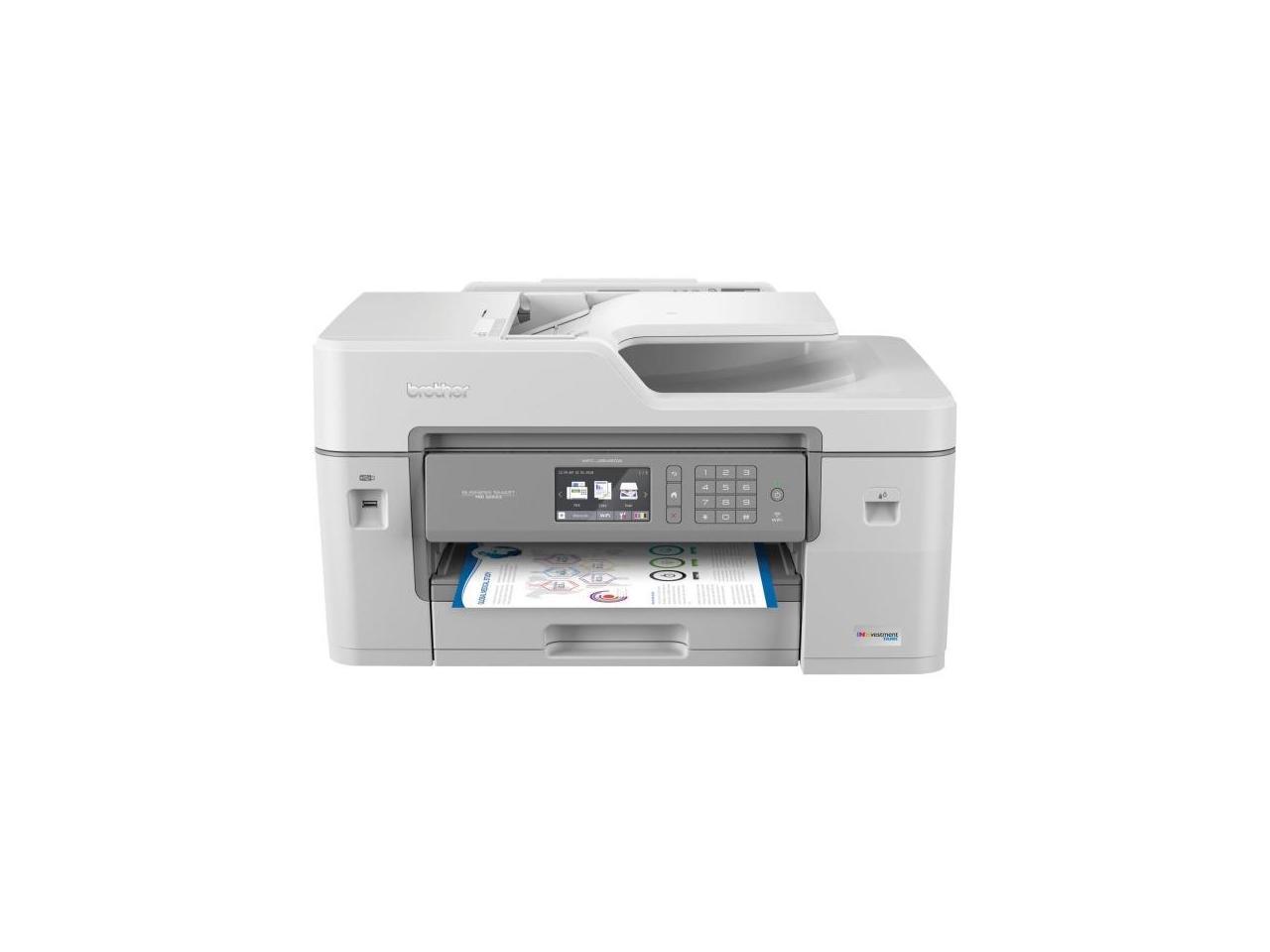 Brother MFC-J6545DW INKvestment Tank Wireless Duplex All-in-One Color Inkjet Printer - Up to 1-Year of Ink in-Box