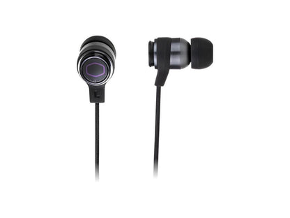 Cooler Master MH-703 Earset - Stereo - Mini-phone - Wired - 16 Ohm - 20 Hz - 20 kHz - Earbud - Binaural - In-ear - 4.27 ft Cable - Omni-directional Microphone