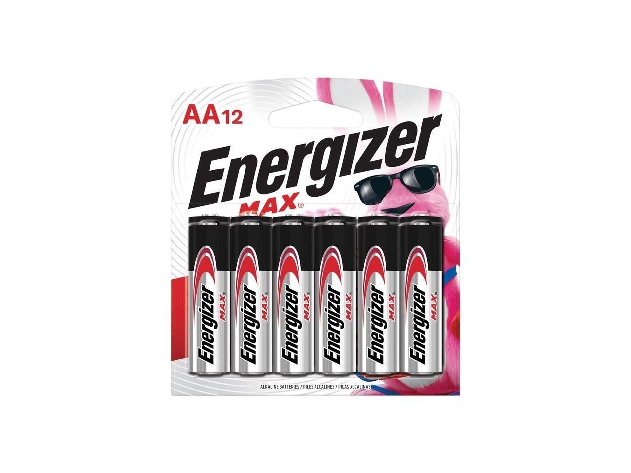 ENERGIZER Max Plus POWERSEAL AA Alkaline Battery, 12-pack