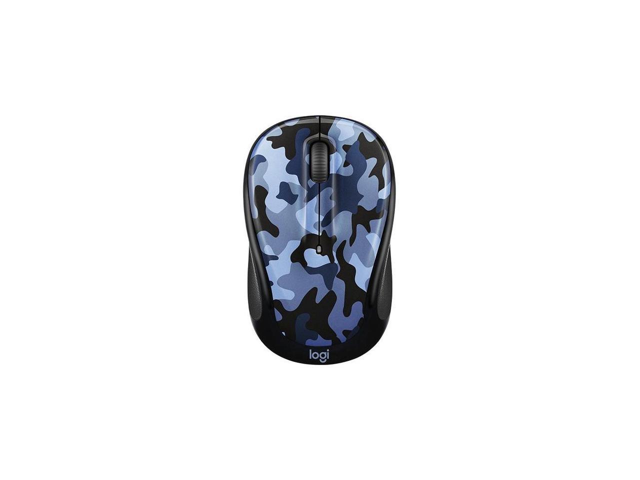 Logitech 910005662 M325c Wireless Mouse in Blue Camo