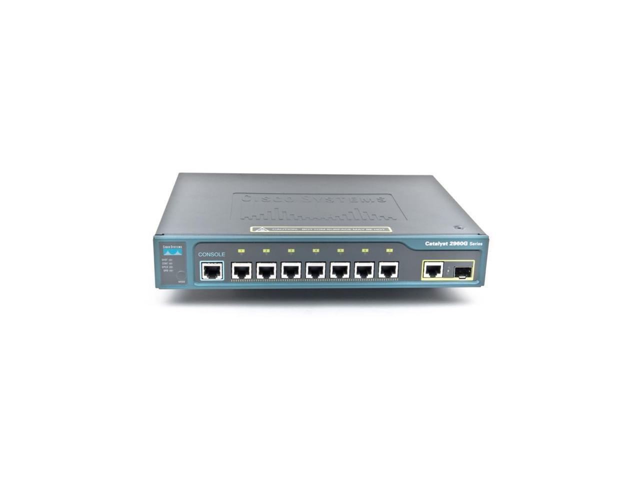 Cisco Catalyst 2960 Series Ethernet Switch, WS-C2960-8TC-L, Lifetime Warranty