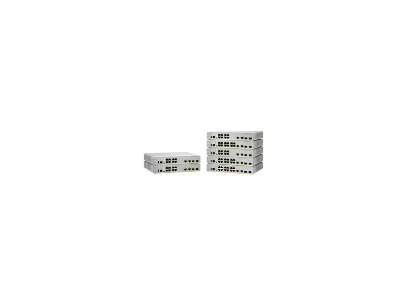 Cisco Catalyst 3560CX-8TC-S - Switch - Managed - 8 x 10/100/1000 + 2 x combo Gigabit SFP - desktop, rack-mountable, DIN