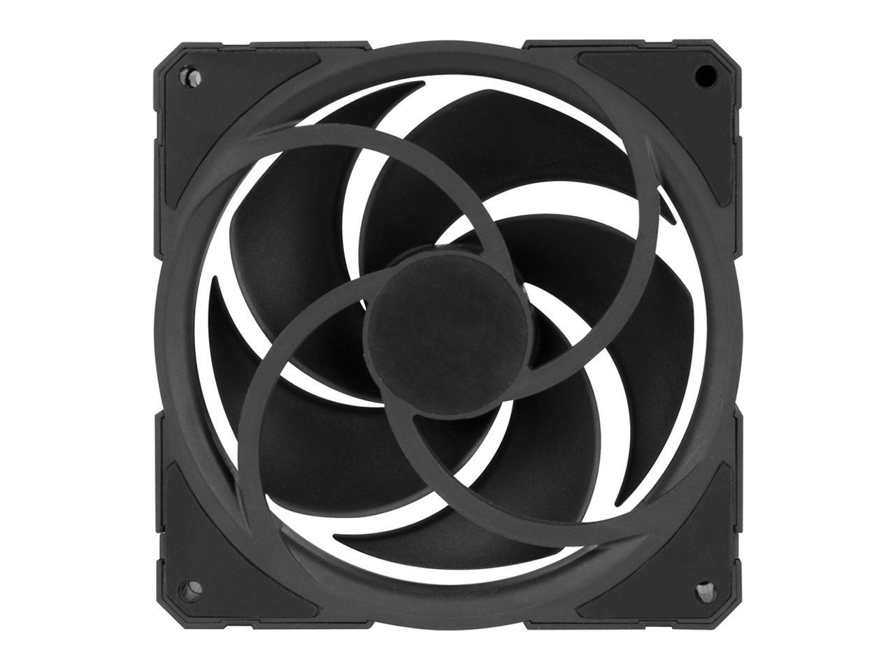 ARCTIC ACFAN00146A BioniX P120 A-RGB - 120 mm Pressure-Optimised Fan with A-RGB, PWM, Cooler, Fluid Dynamic Bearing, 400-2300 RPM - Black