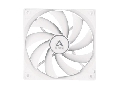 ARCTIC ACFAN00198A F12 PWM PST - 120 mm PWM PST Case Fan with PWM Sharing Technology (PST), Quiet Motor, Computer, Fan Speed: 230-1350 RPM - White