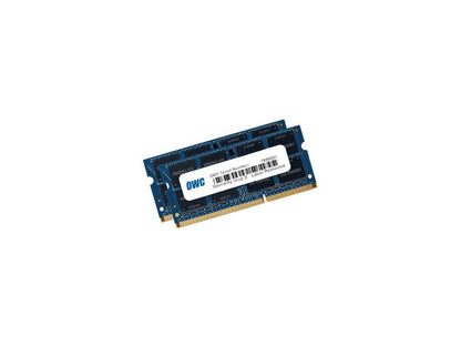 OWC 16.0GB (2x 8GB) PC3-12800 1600MHz Memory Upgrade Kit For 2011-15 iMac, 2012 MacBook Pro 13" & 15" models . Model OWC1600DDR3S16P