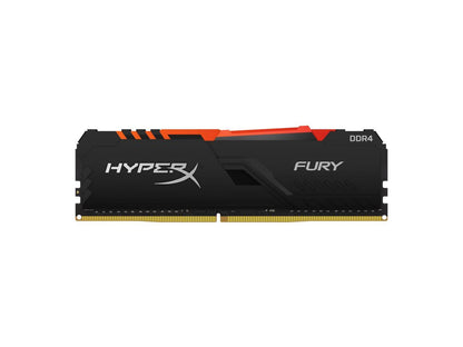 HyperX Fury RGB HX437C19FB3A/8 8GB DDR4 3733Mhz Non ECC Memory RAM DIMM