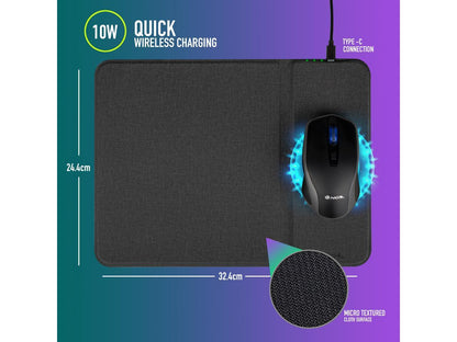 NGS Wireless Charging Mouse and Mouse pad Set - Cruisekit