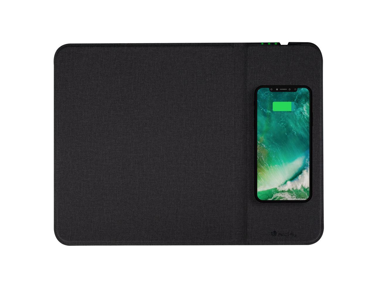 NGS Wireless Charging Mousepad for Qi-compatible Mice and Mobile Phones - Pier