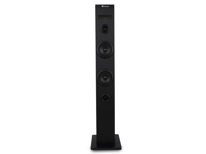 NGS 50W Wireless BT Tower Speaker with Stereo Output and Remote Control, Sky Charm