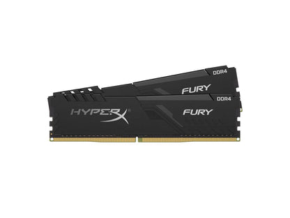 Kingston HyperX Fury 64GB 2x32GB 2666MHz DDR4 DIMM CL16 Memory Module Kit