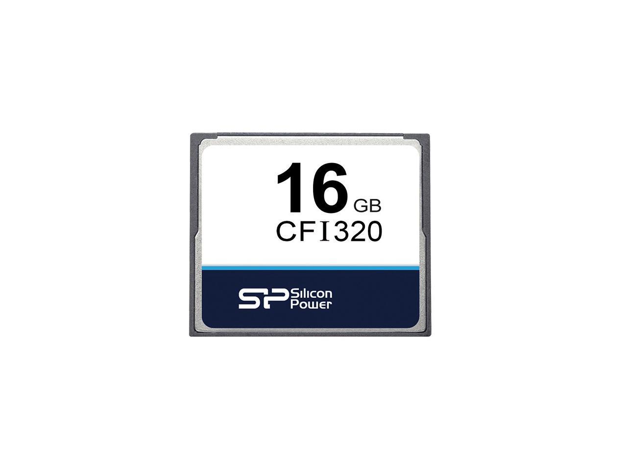 16GB Silicon Power CFI320 Industrial CompactFlash Memory Card 0-70u2103 MLC