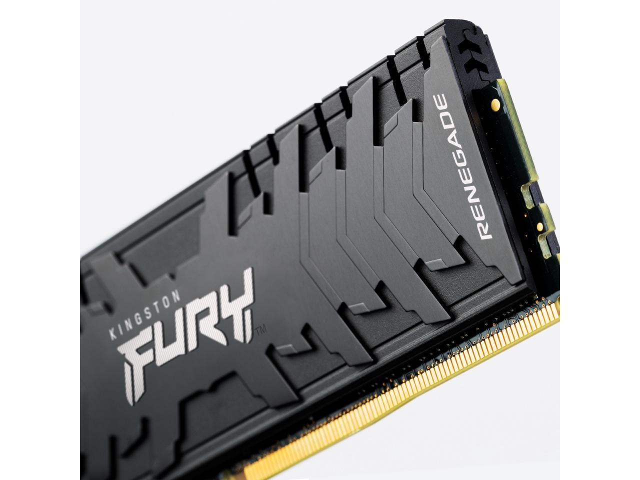 Kingston Fury Renegade 16GB (2 x 8GB) DDR4 3200Mhz Non ECC DIMM Memory Kit KF432C16RBK2/16