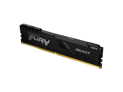 Kingston Fury Beast 16GB 288-Pin PC RAM DDR4 3200 (PC4 25600) Memory (Desktop Memory) Model KF432C16BB/16