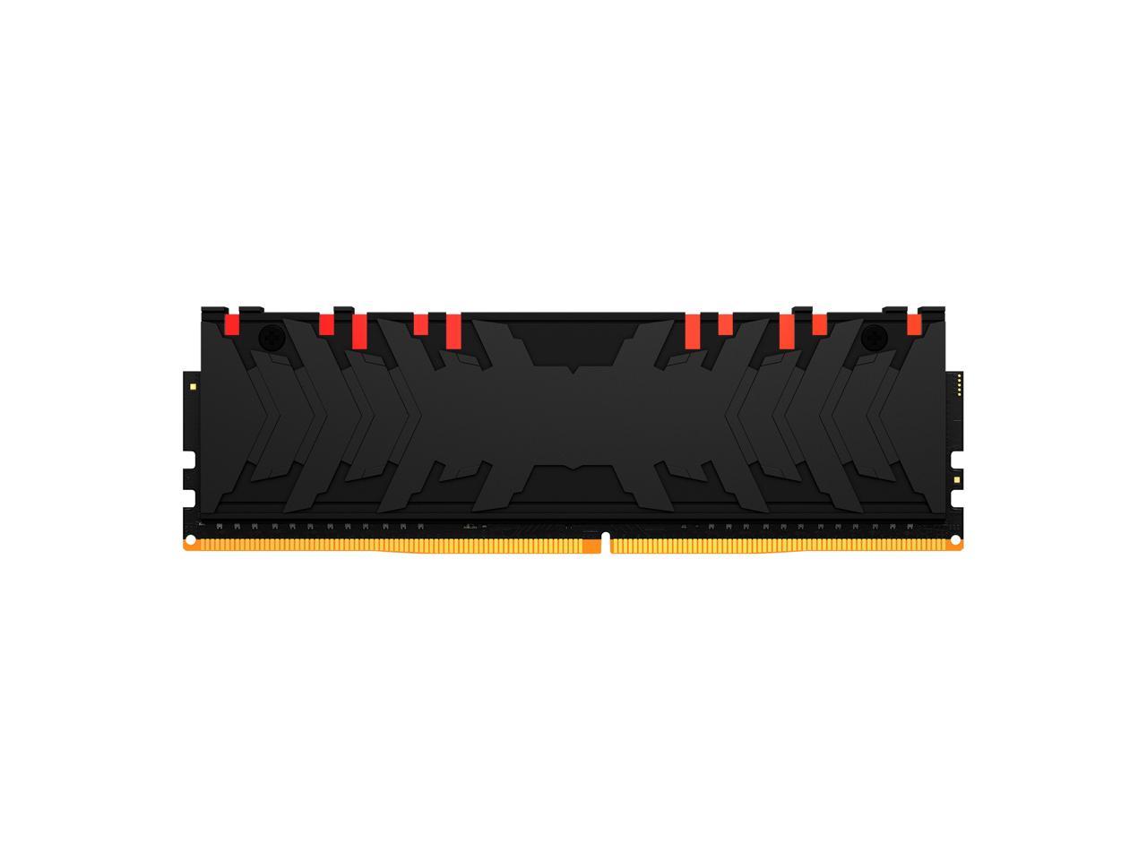 Kingston FURY Renegade RGB 16GB (2 x 8GB) 288-Pin PC RAM DDR4 3200 (PC4 25600) Desktop Memory Model KF432C16RBAK2/16