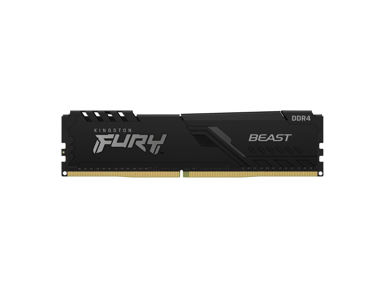 Kingston Fury Beast 16GB DDR4 3200 MHz 288pin DIMM Memory Module KF432C16BB1/16