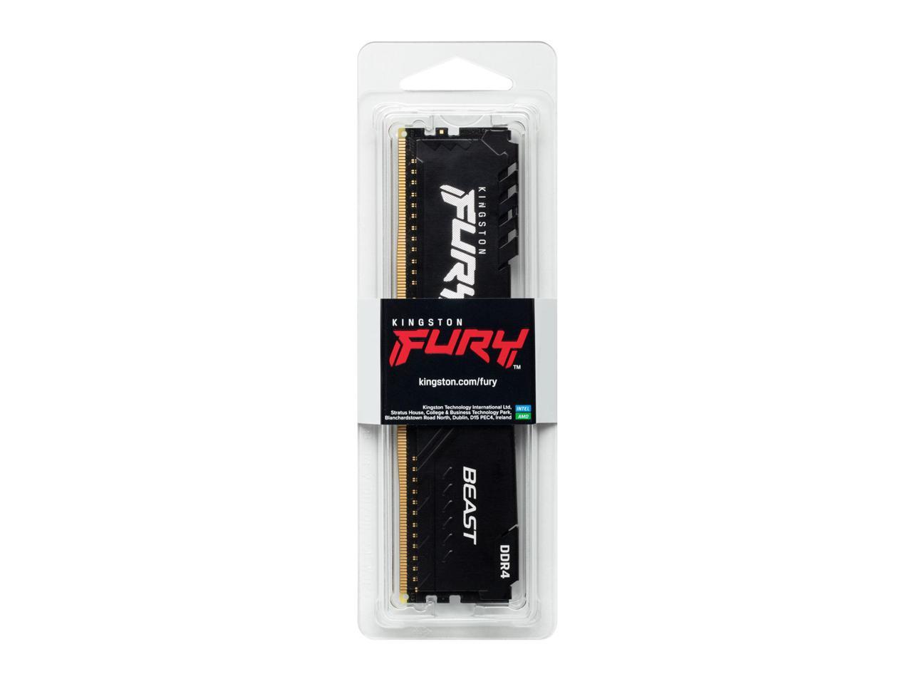 Kingston FURY Beast 16GB DDR4 3600MHz Memory Module (1 x 16GB) KF436C18BB/16