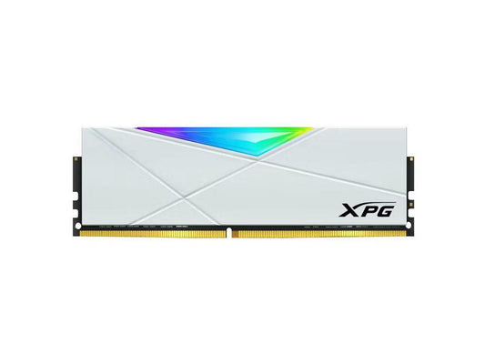 16GB AData XPG Spectrix D50 RGB DDR4 4133MHz PC4-33000 CL19 Single Desktop Memory Module White