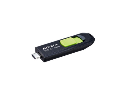64GB AData USB3.2 UC300 Type-C USB Flash Drive Black/Green