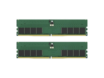 Kingston 64GB (2 x 32GB) 288-Pin PC RAM DDR5 5600 (PC5 44800) Desktop Memory Model KVR56U46BD8K2-64