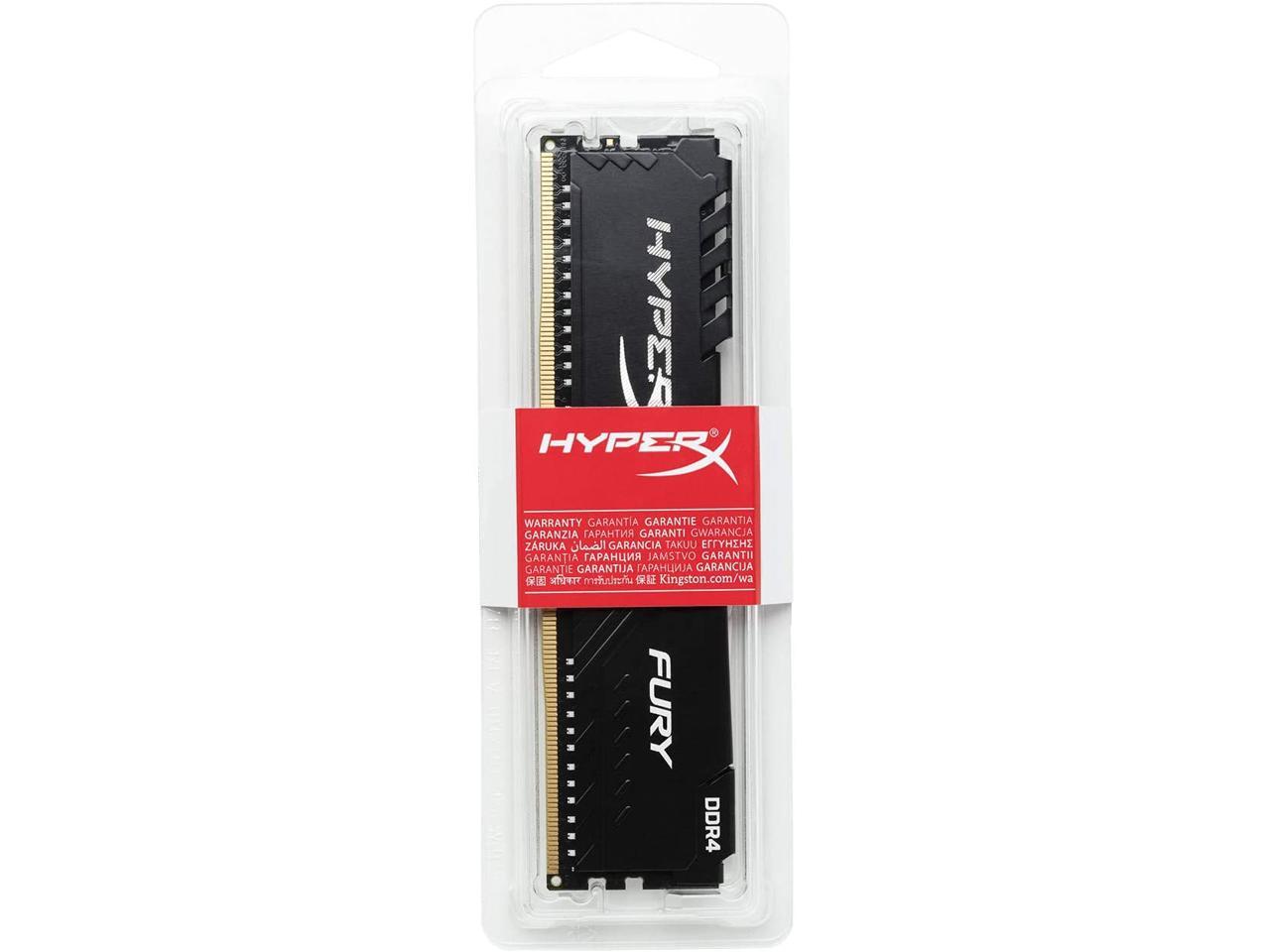 HyperX FURY 8GB 288-Pin DDR4 SDRAM DDR4 3200 (PC4 25600) Desktop Memory Model HX432C16FB3/8