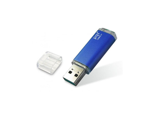 64GB PQI U273V Traveling Disk USB Flash Drive - Deep Blue - USB3.0