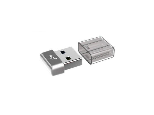 64GB PQI U603V USB3.0 Ultra-small Flash Drive Silver Edition