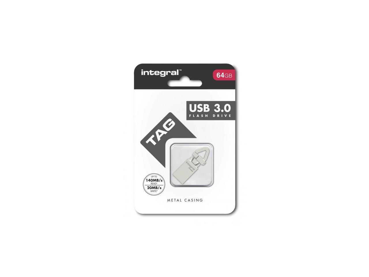 64GB Integral Tag USB 3.0 Flash Drive