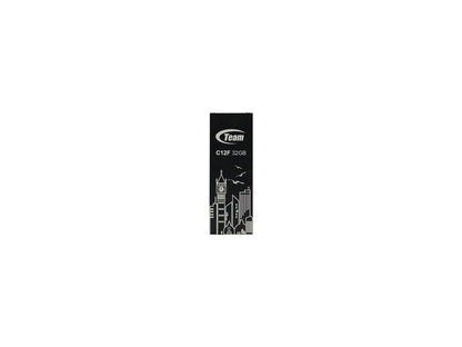 32GB Team C12F Bookmark USB2.0 Flash Drive (Big Ben) Black