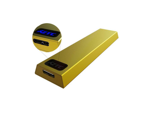 ZTC Thunder Enclosure NGFF M.2 SSD to USB 3.0 Adapter. Support UASP SuperSpeed 6Gb/s 520MB/s Gold Model ZTC-EN004-G
