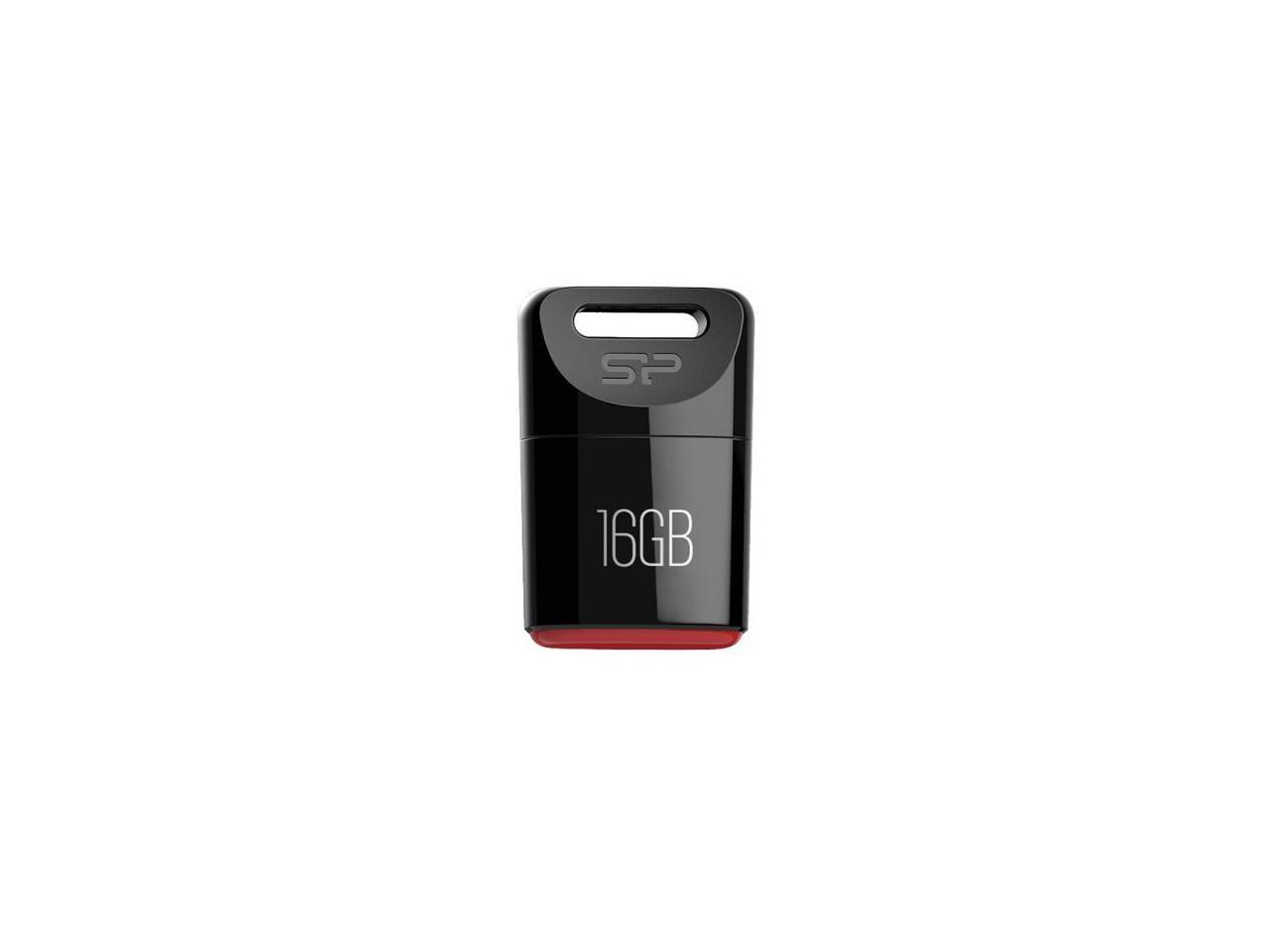 Silicon Power Touch T06 16GB USB 2.0 Flash Drive Black