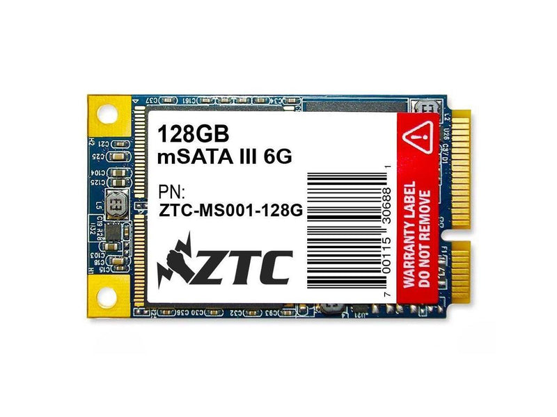 ZTC Bulwark 128GB V2 mSATA 6G 50mm Solid State Disk - ZTC-MS001-128G
