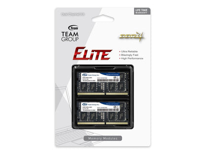 16GB Team Elite DDR4 SO-DIMM 2400MHz PC4-19200 CL16 Dual Channel Kit (2x 8GB) 1.2V