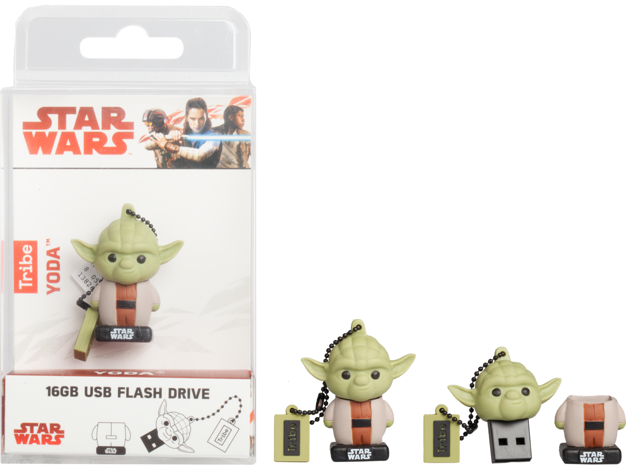 16GB Star Wars TLJ Yoda USB Flash Drive