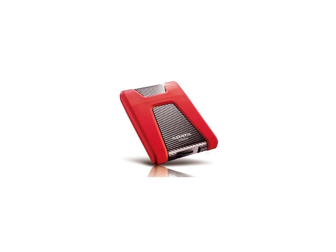 ADATA Durable Series HD650: 2TB Black External USB 3.1 Portable Hard Drive Gaming Console Compatible