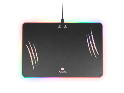 NGS Multi-color Illuminated Gaming Mouse Pad