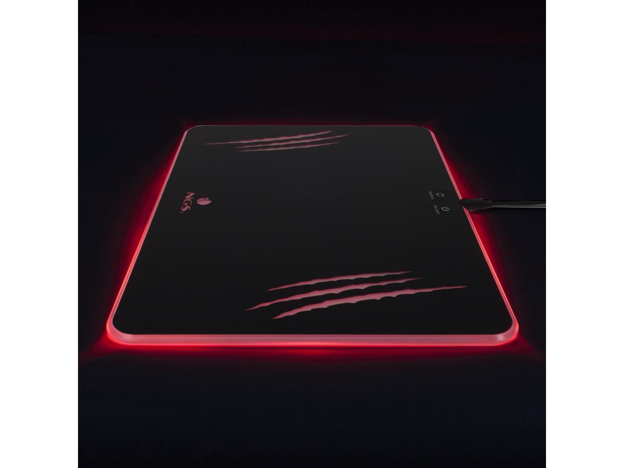 NGS Multi-color Illuminated Gaming Mouse Pad